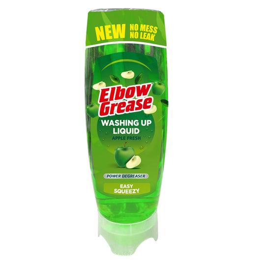 Elbow Grease Stand Up Apple Washing Up Liquid 450ml