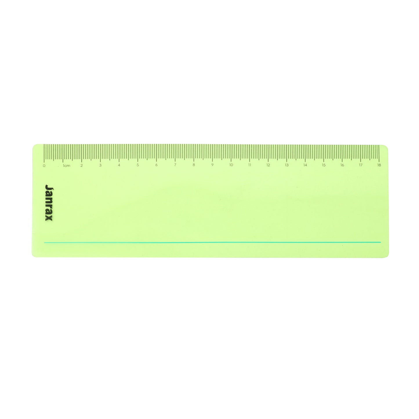 Pack of 24 Light Green 191x70mm Dyslexia Overlay Reading Rulers – PET Material, Rounded Corners