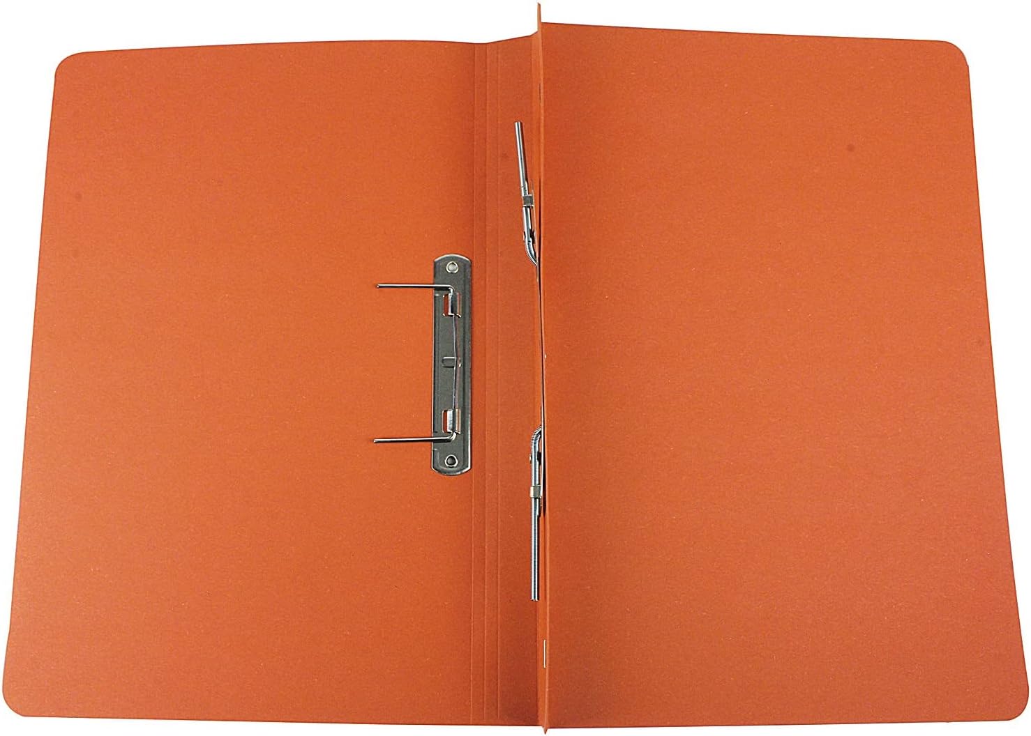 Pack of 25 Q-Connect 35mm Capacity Foolscap Orange Transfer Files