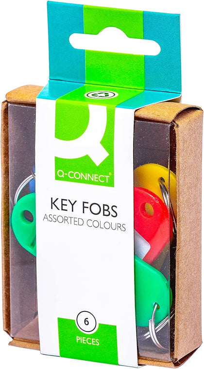10 X 6 Assorted Key Fobs