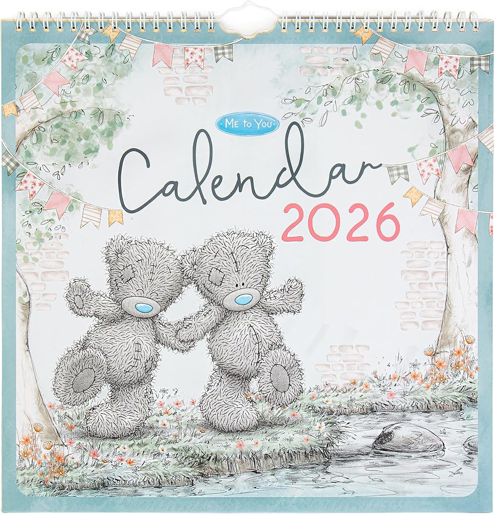 Me to You Tatty Teddy 2026 Square Wiro Calendar