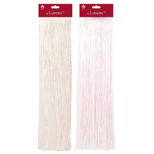 Single Pack of Iridescent Christmas Lametta Tinsel