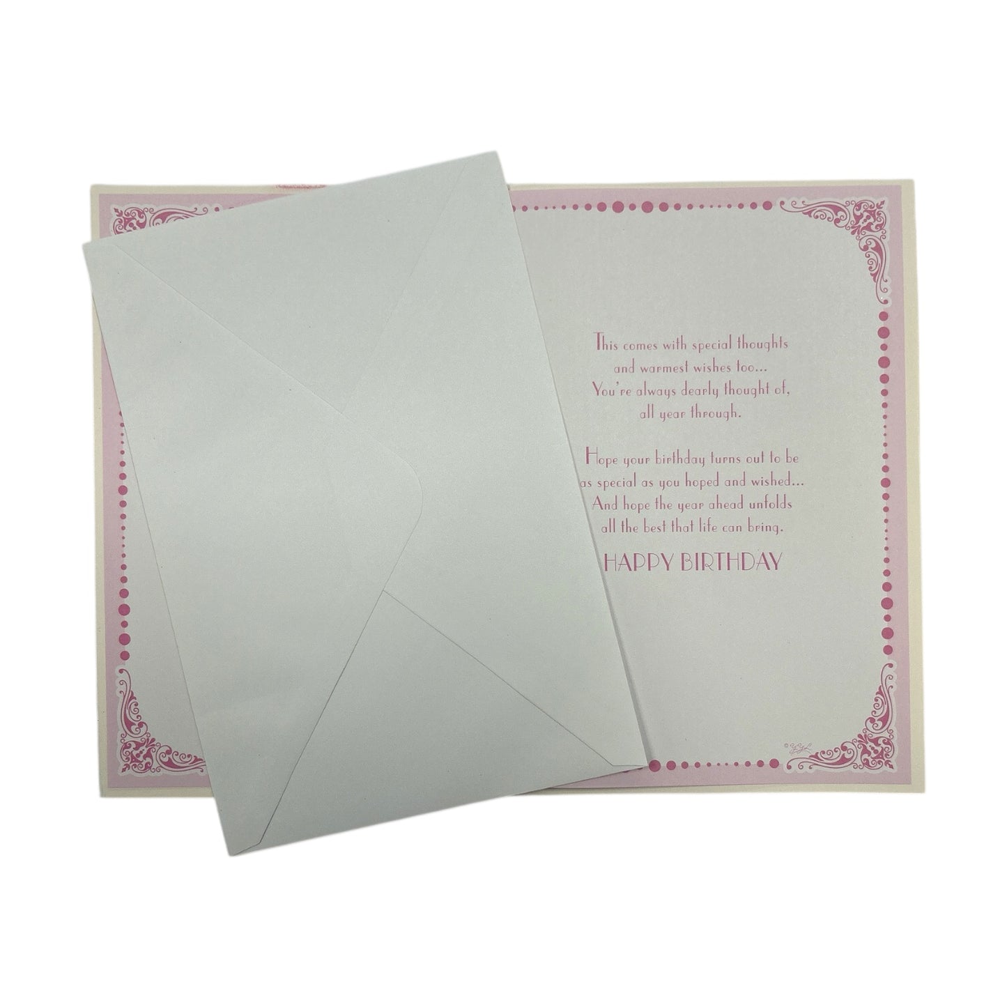 To A Special Mum Lady in Red Dress Design Birthday Card