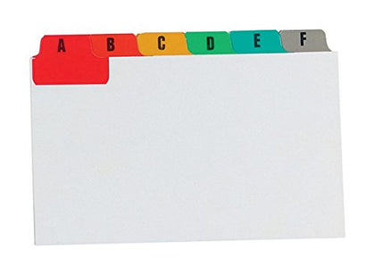 Concord A-Z Multicolour Guide Cards