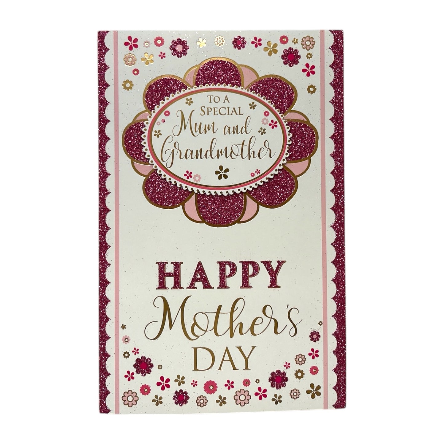 To Special Mum and Grandmother Flower Head Design Mother's Day Boxed Card