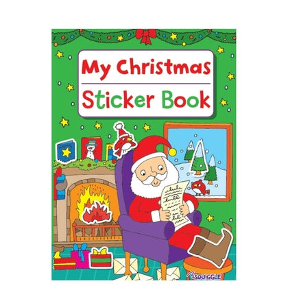 A4 32 Pages My Christmas Sticker Book