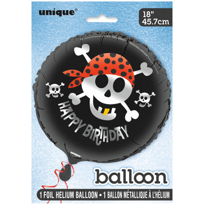 Pirate Fun Round Foil Balloon 18