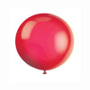 Pack of 6 Scarlet Red 36" Latex Balloons