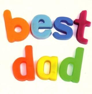 Best Dad on Father's Day Greeting Card