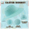 Children's Pale Blue Easter Fancy Dress Bonnet