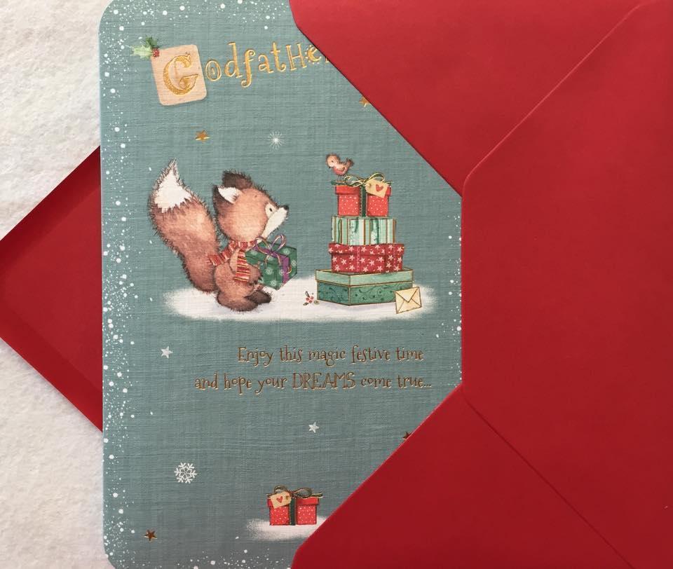 Godfather - Cute Christmas Card 