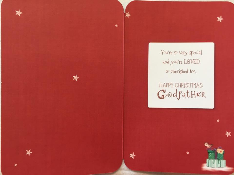 Godfather - Cute Christmas Card 