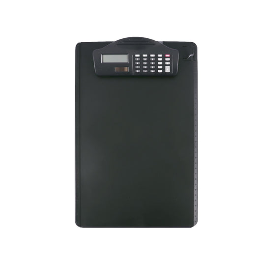 PP Writing Black Clip Board With Calculator 35 × 23.5 × 3.4 cm
