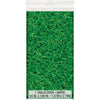 Green Grass Rectangular Plastic Table Cover, 54"x108"