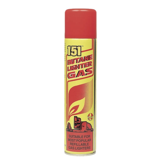 Pack of 12 Butane Lighter Gas 250ml