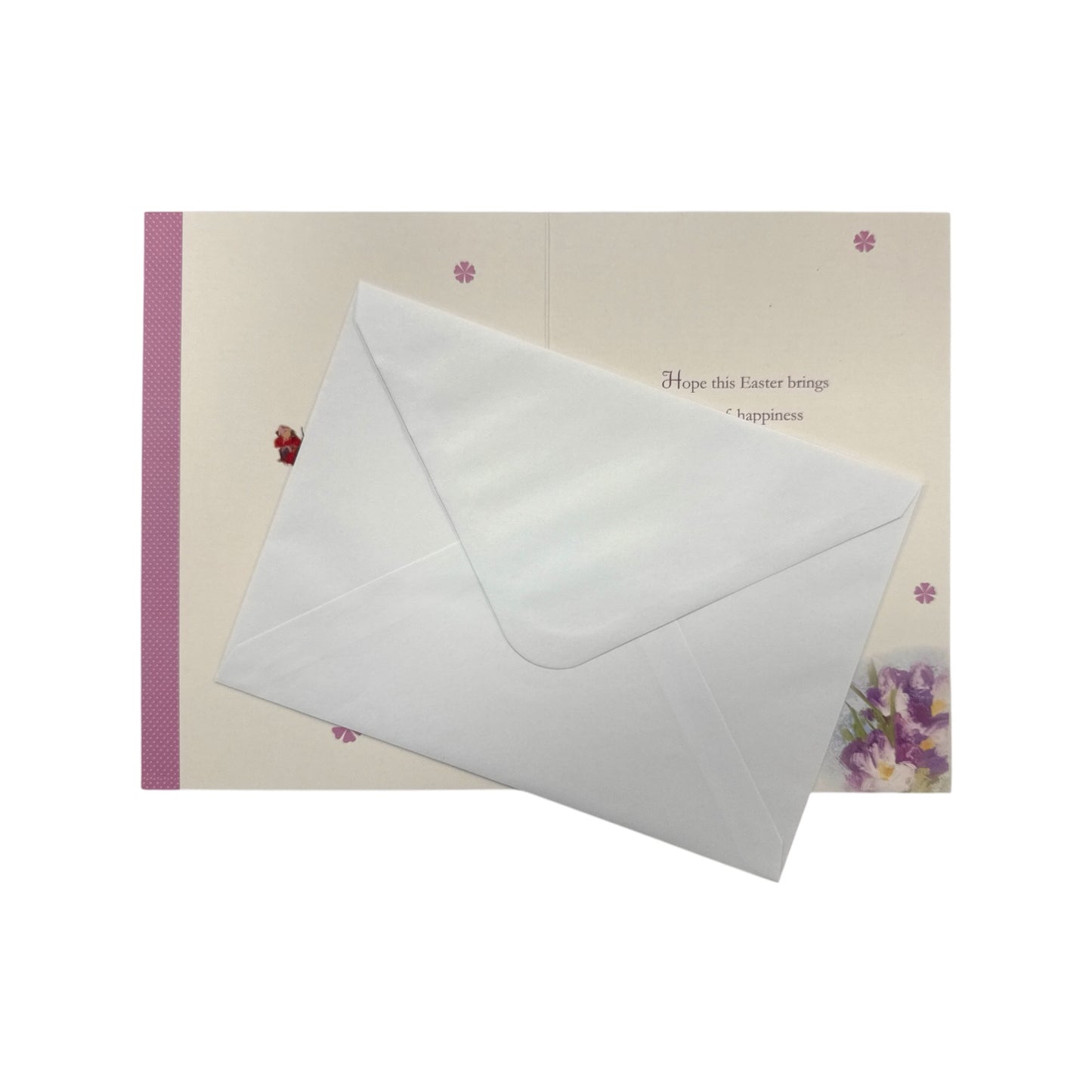 To All Of You Rabbit Floral Design Easter Card