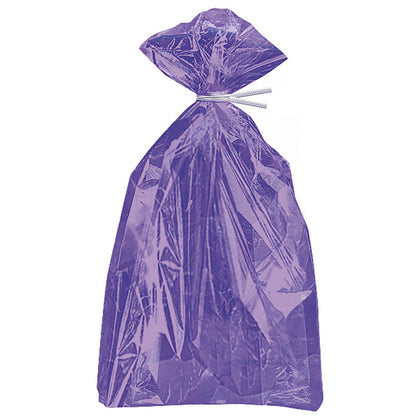 Pack of 30 Purple Cellophane Bags