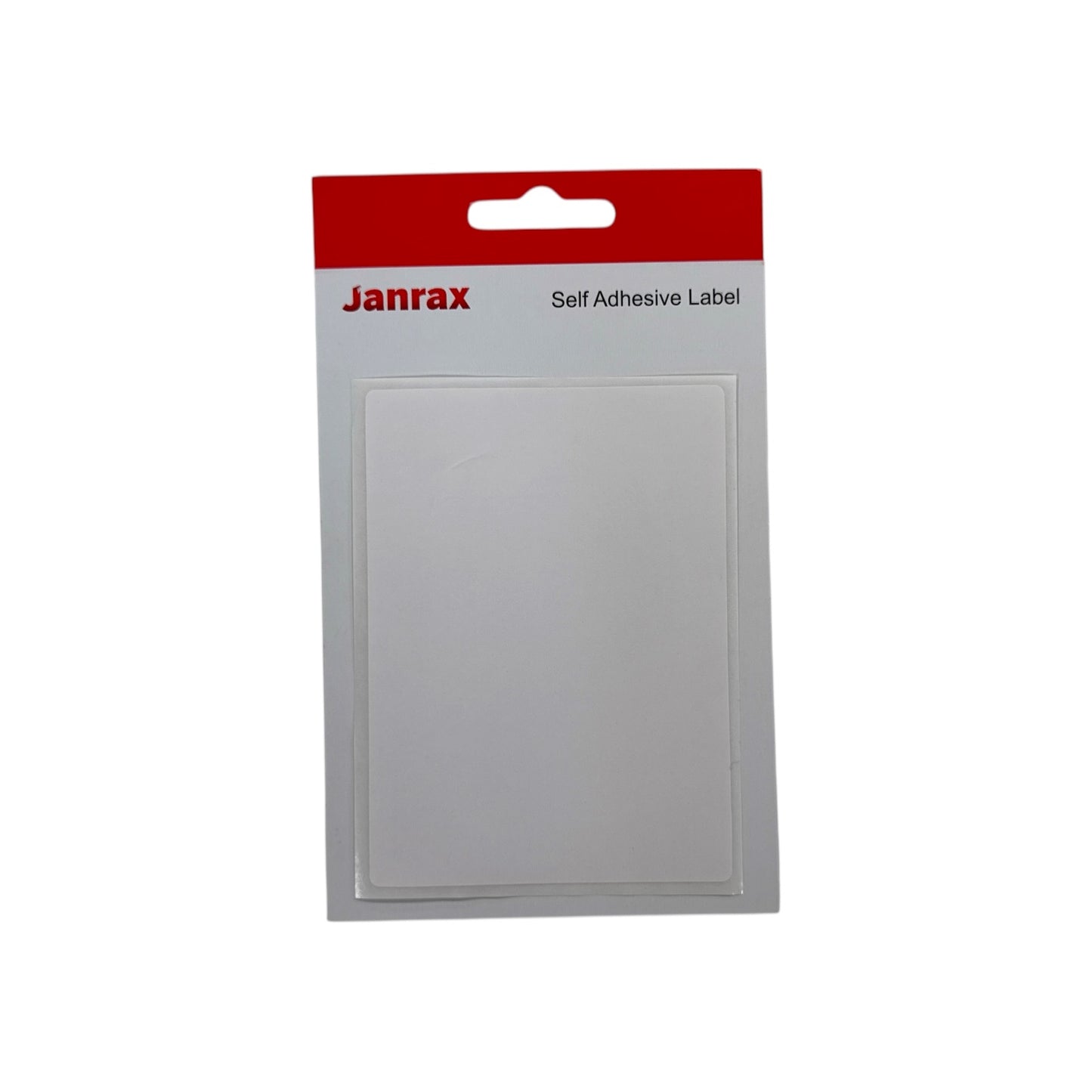 Pack of 84 White 80x110mm Rectangular Labels - Adhesive Stickers