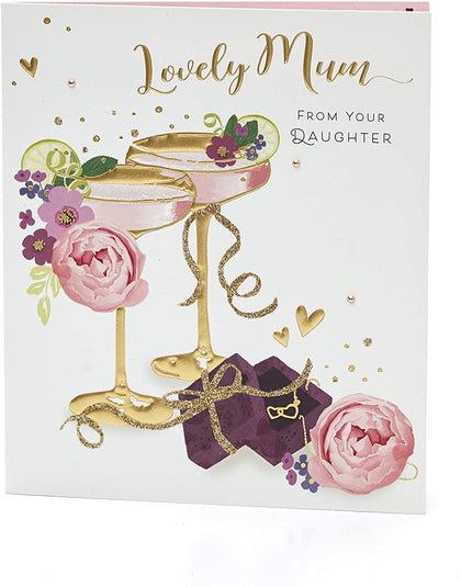 Card for Lovely Mum On Mother's Day from Your Daughter {DC}