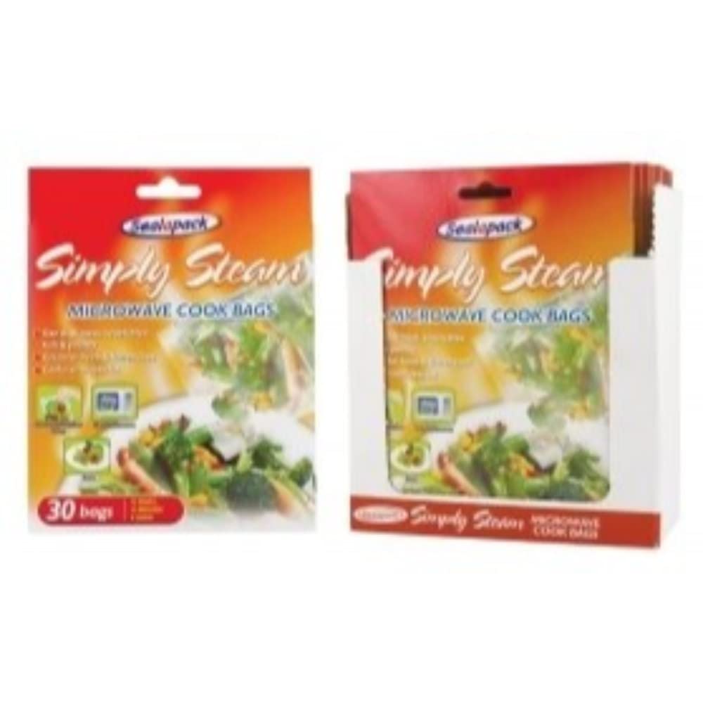 30 Pack Simple Steam Cook Bags