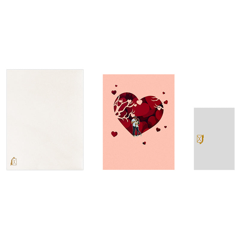 Heart Tree 3D Pop Up Greeting Card