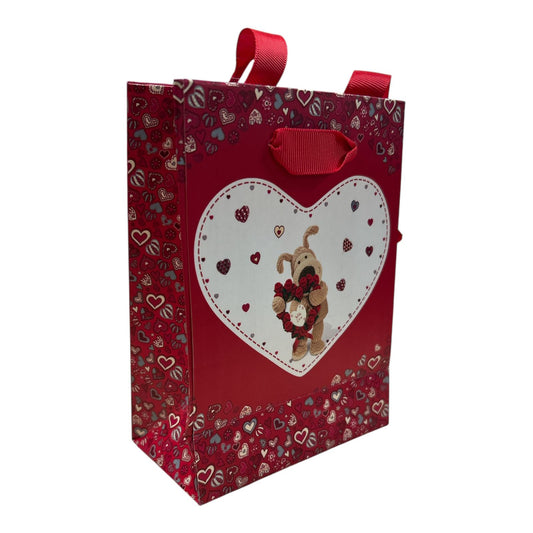 Gift Bag Small Boofle Hearts Design