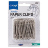 Pack of 80 50mm Jumbo Paper Clips by Premier Office