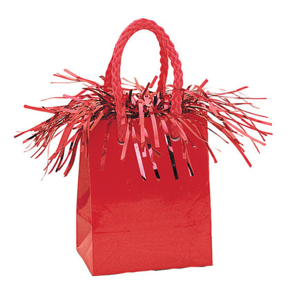 Red Prism Mini Gift Bag Balloon Weight