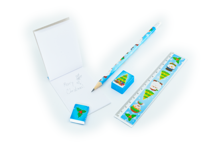 Christmas Design 5 Piece Stationery Set