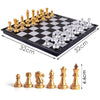Folding and Magnetic Checker Chess Board