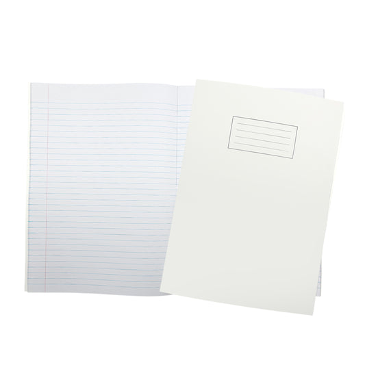 Janrax A4 White 80 Pages Feint and Ruled Exercise Book
