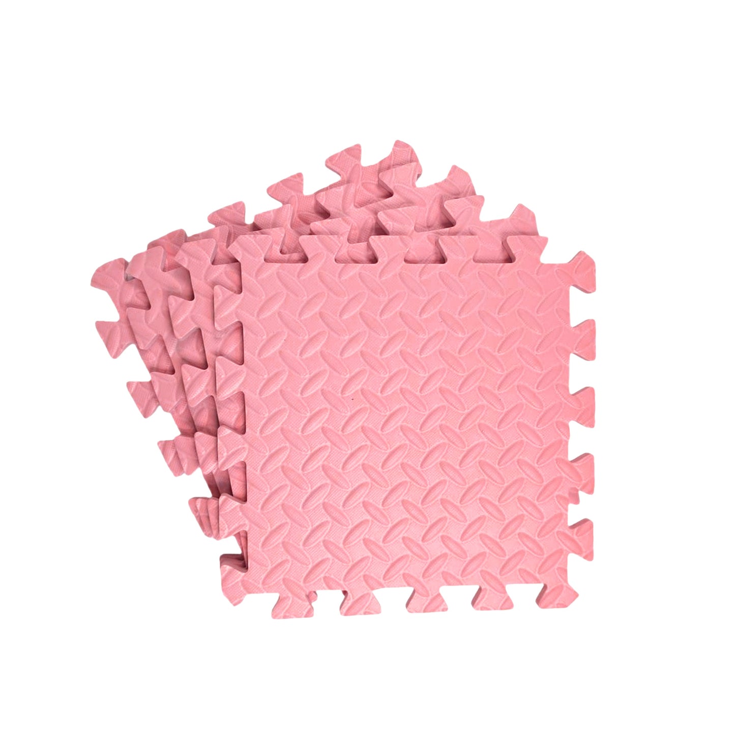 Pack of 20 30x30cm Light Pink Coloured 1cm Thick EVA Foam Mats