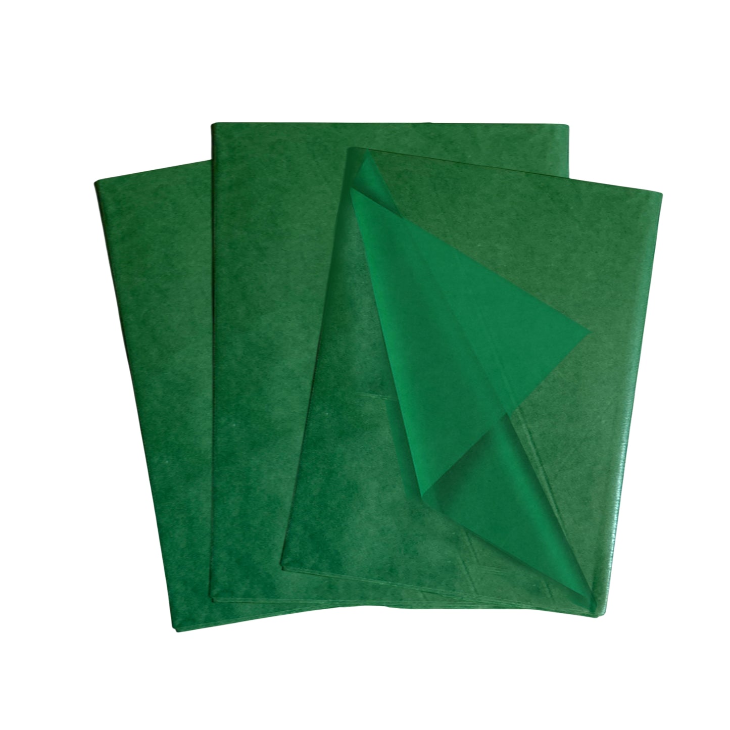 Pack of 180 Dark Green Acid Free 50 x 70cm Tissue Paper Sheets