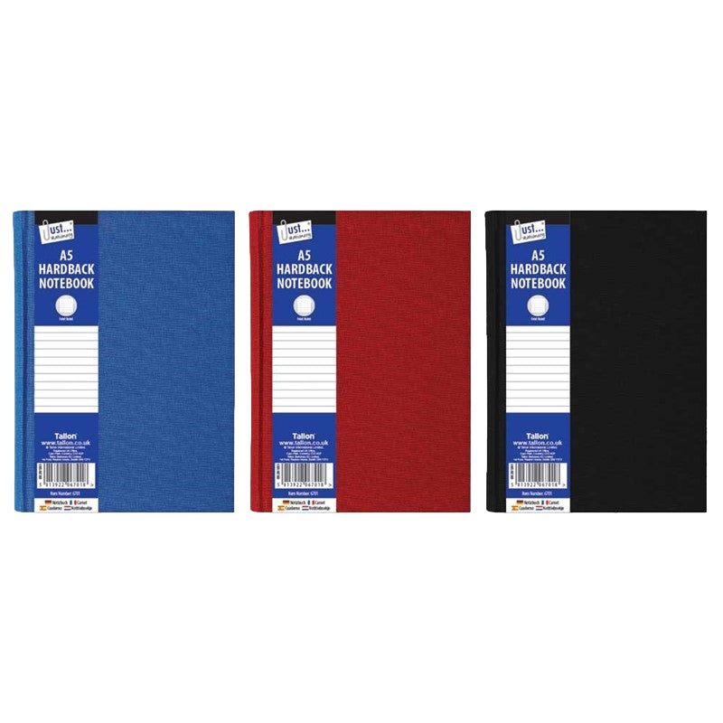 A5 Ruled Hardback Book