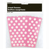 Pack of 8 Hot Pink Dots Treat Boxes