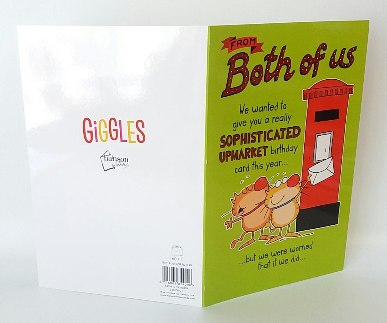 From The Both of Us Fun Birthday Card