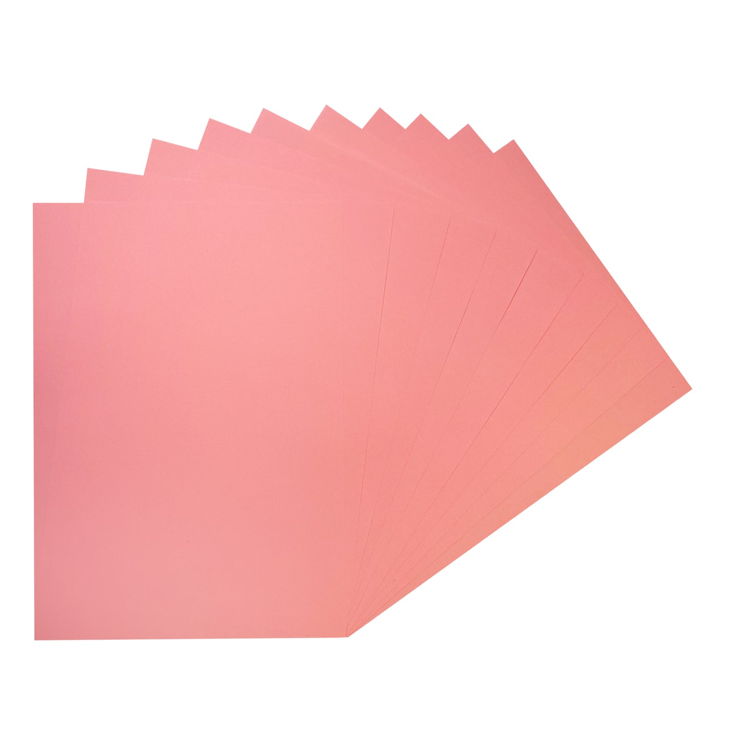 Pack of 100 A4 Fluorescent Pink Coloured Paper 75gsm Sheets