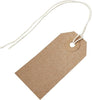 Pack of 1000 146x73mm Buff Strung Tags