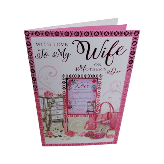 For A Special Wife Shoes And Purse Design Mother's Day Card