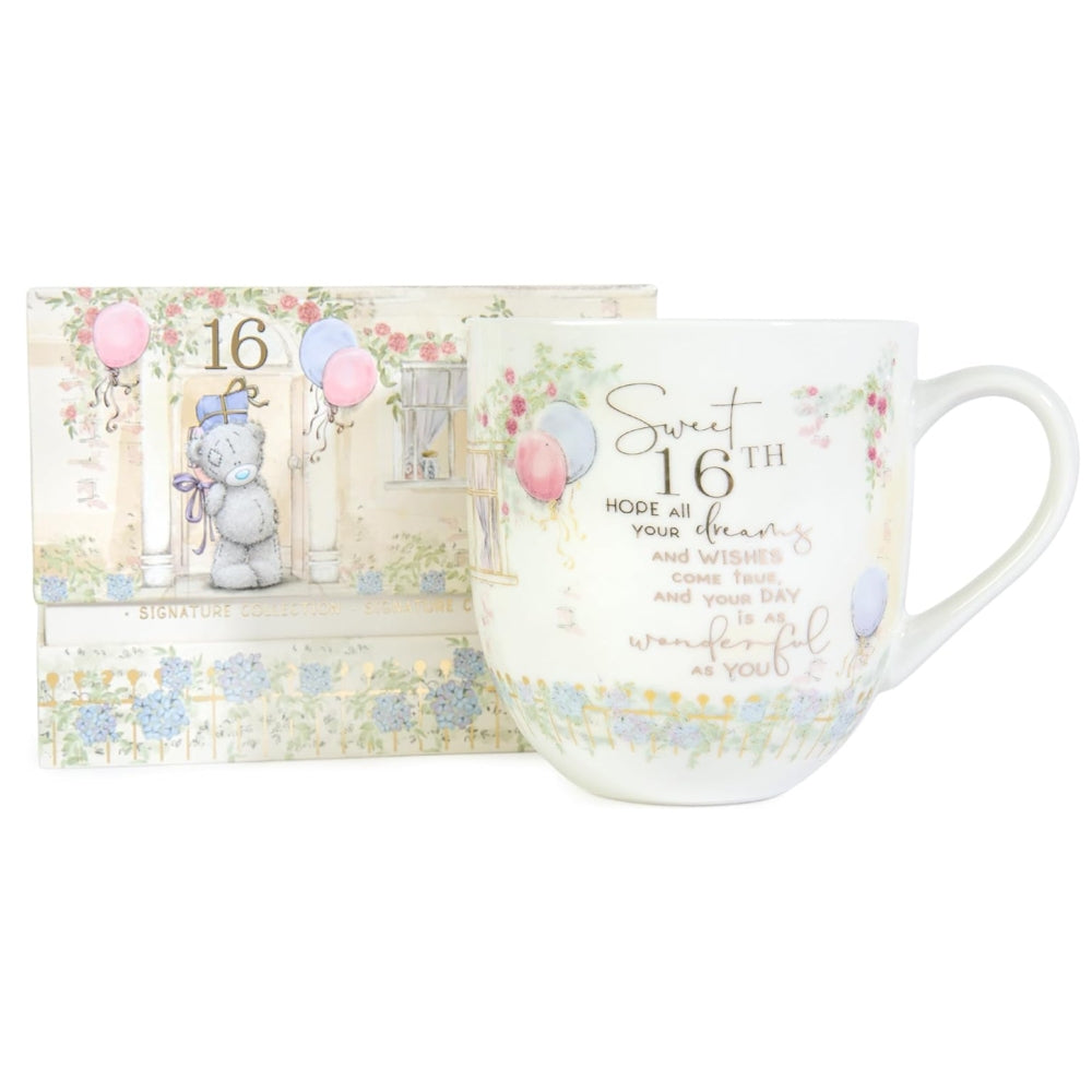 Me to You Tatty Teddy Luxury Bone China Mug in Satin Lined Box 16th Birthday Gift Signature Collection