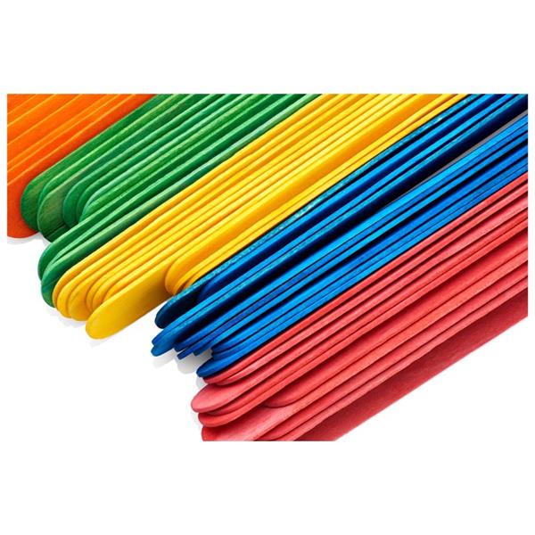 Bag 200 Jumbo Coloured Lollipop Sticks by Crafty Bitz