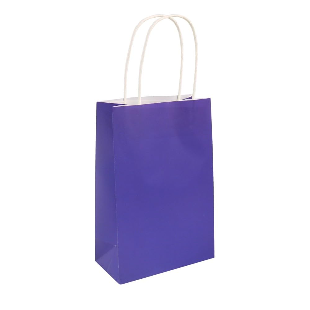 Pack of 6 Royal Blue Party Bags with Handle