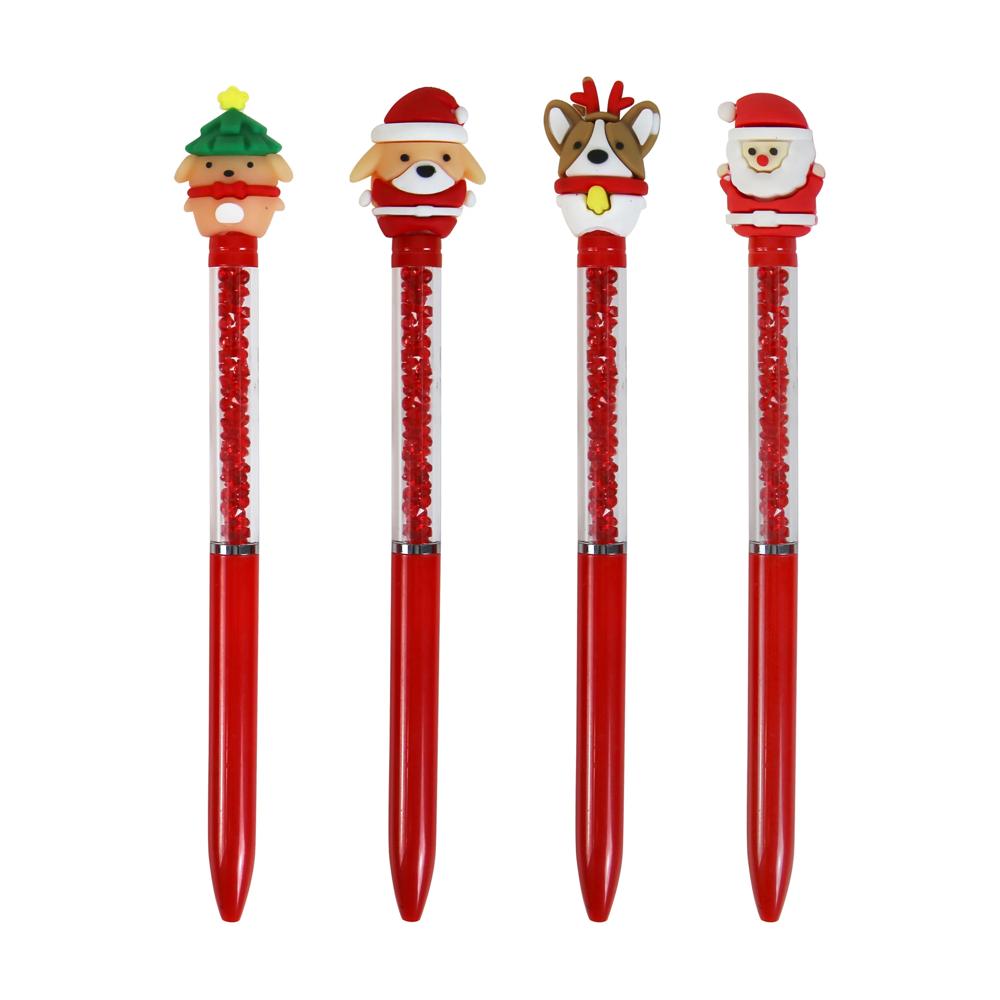 Single Clairefontaine Glitter Christmas Novelty Pen
