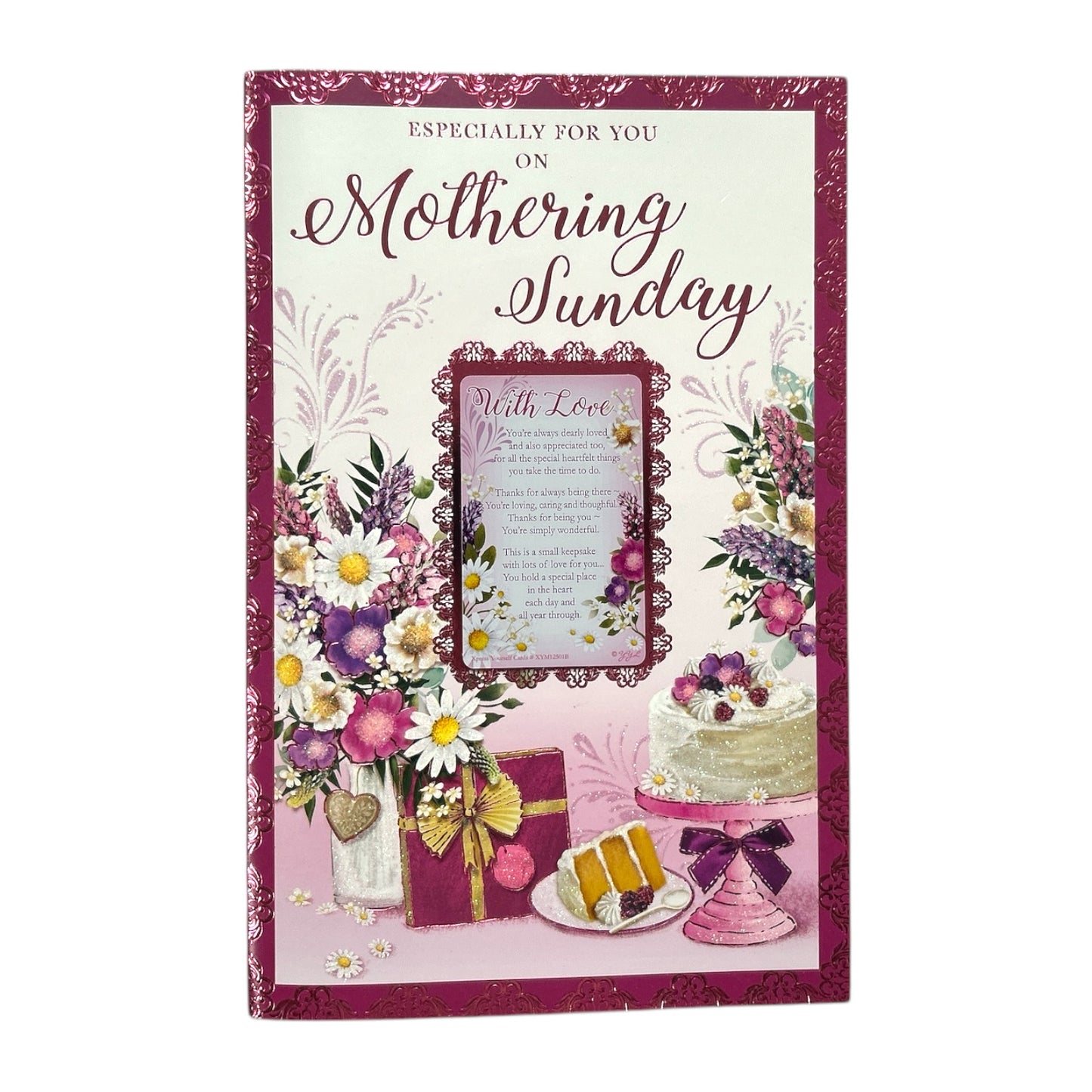 Mothering Sunday Floral Design Keepsake Mother's Day Boxed Card