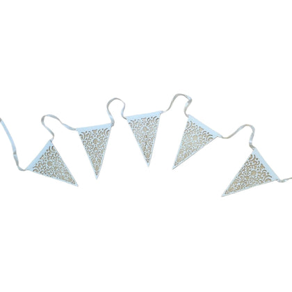 Lace Pattern Paper Bunting