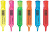 Pack of 6 Q-Connect Assorted Highlighter Pens