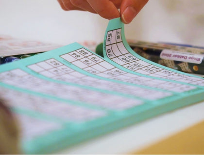 83 Sheets Bingo Tickets Pad