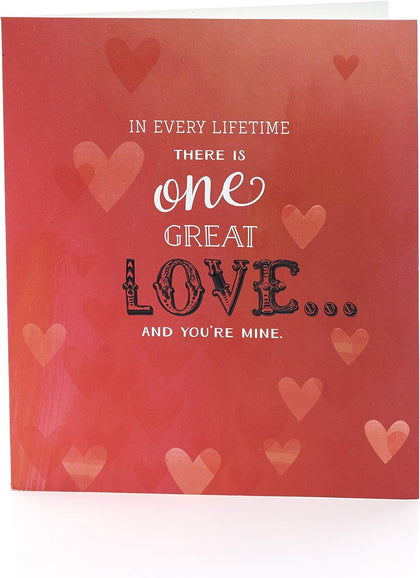 You're Mine Greatest Love Valentine's Day Card