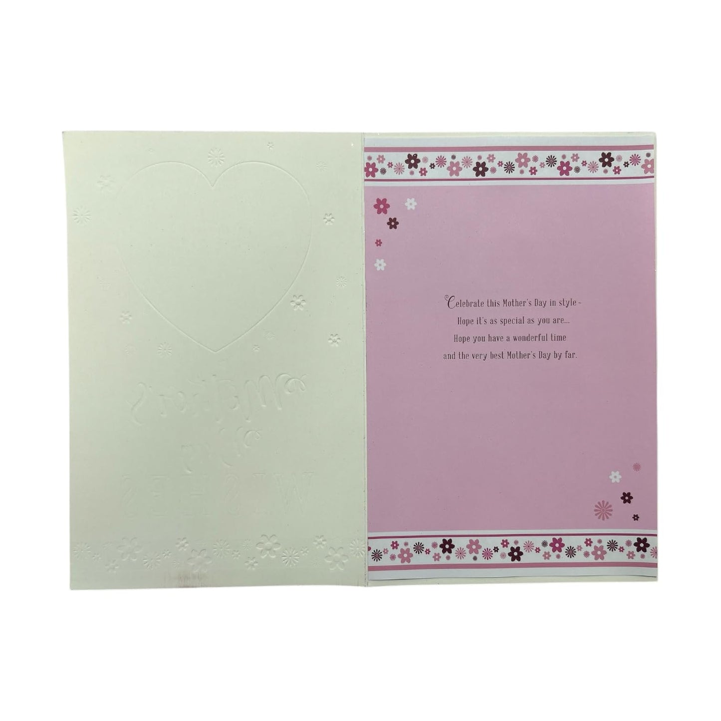 To Someone Special Pink Heart Design Mother's Day Card