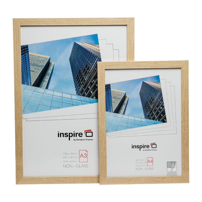 Oslo A3 Natural Certificate/Poster Frame
